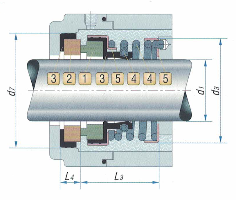 EagleBurgmann Type EA100 Replacement