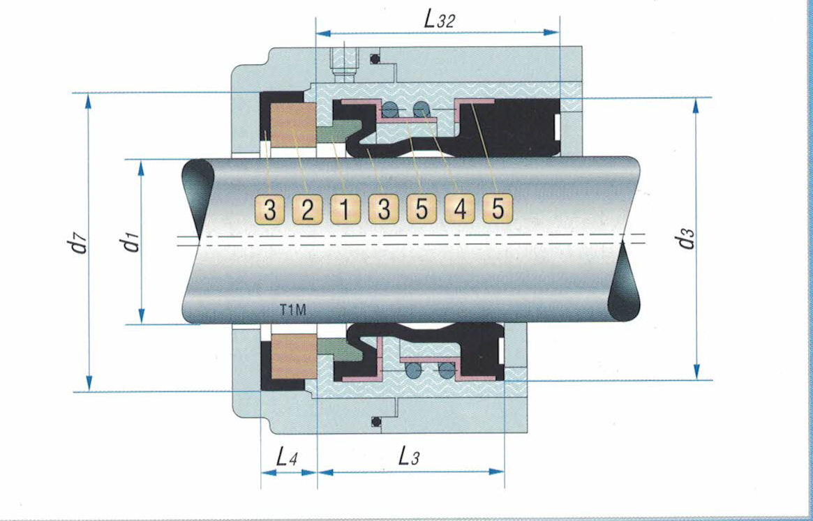 John Crane Type2100 Replacement